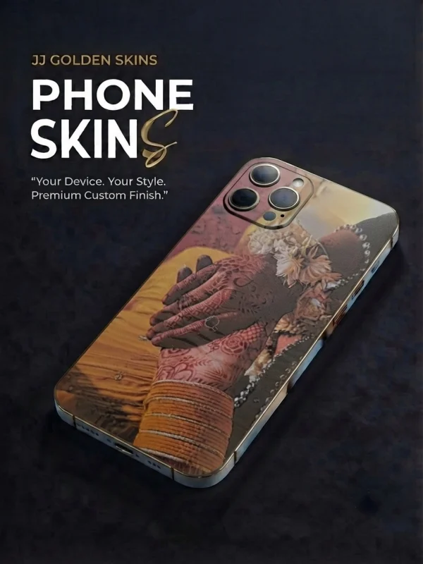 Wedding Mehandi Hands – Premium 3D Embossed Skin