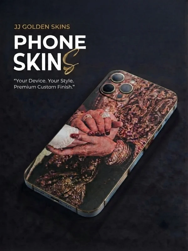 Royal Wedding Hands – Premium 3D Embossed Skin