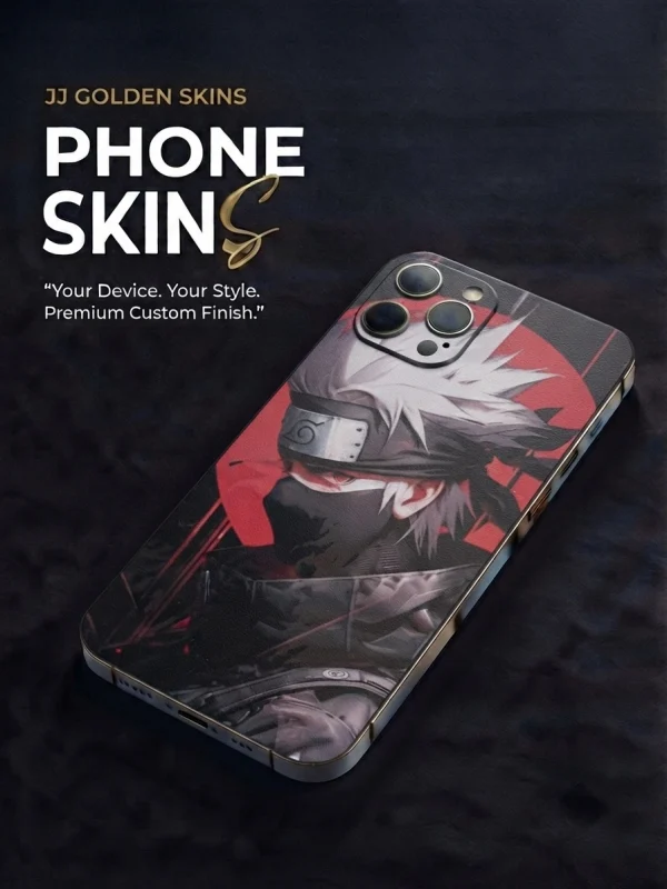 Anime Kakashi Art – Premium 3D Embossed Skin
