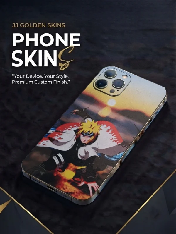 Anime Minato Flash – Premium 3D Embossed Skin