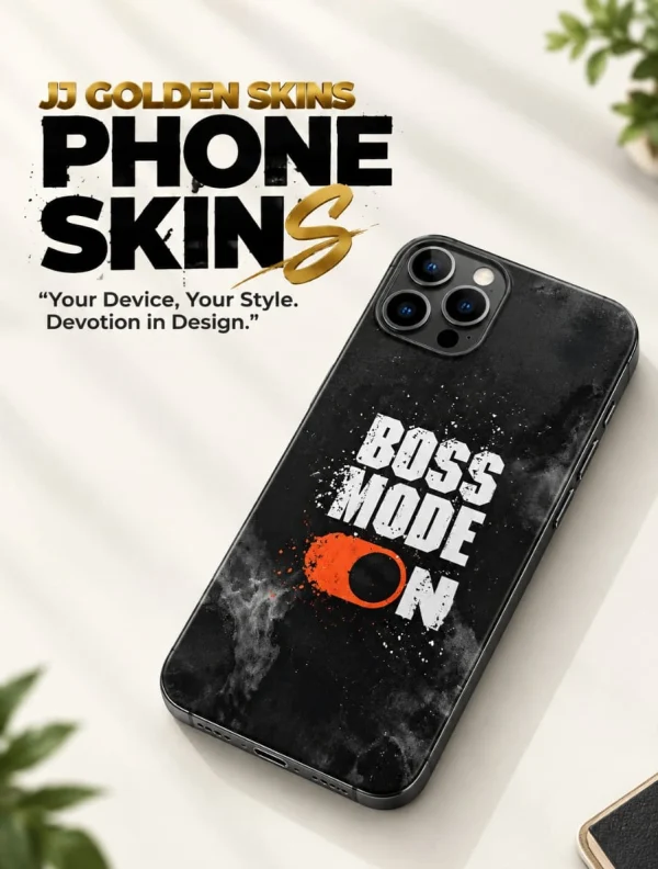Boss Mode On – Premium Glossy Skin