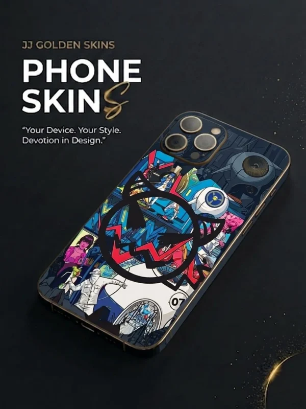 Cyberpunk Anime Collage – Premium Glossy Skin