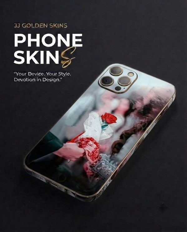 Romantic Rose Couple 2-Layer Embossed Skin